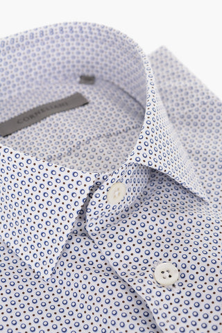 Geometric Patterned Cotton Shirt
