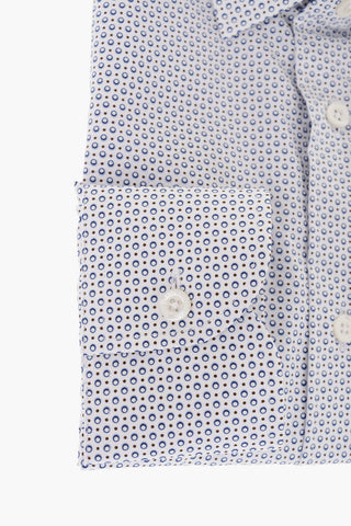 Geometric Patterned Cotton Shirt