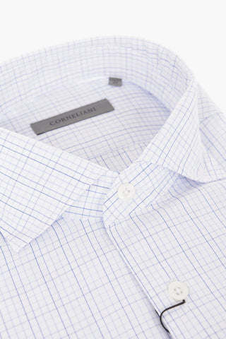 Gingham Patterned Cotton Shirt