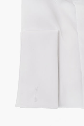 CC COLLECTION Wing-tip Cotton Shirt