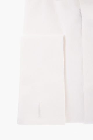 CC COLLECTION Wing-tip Collar Stretch Cotton Shirt