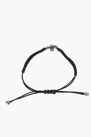 Cord SKULL FRIENDSHIP Bracelet with Adjustable Closure