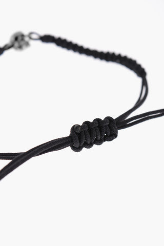 Cord SKULL FRIENDSHIP Bracelet with Adjustable Closure