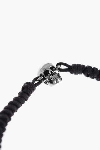 Cord SKULL FRIENDSHIP Bracelet with Adjustable Closure