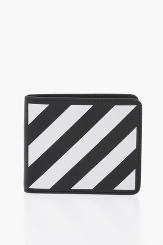 Saffiano Leather BINDER DIAG Bifold Wallet