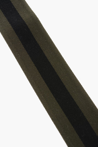 Two-Tone Shoulder Strap with Leather Trims