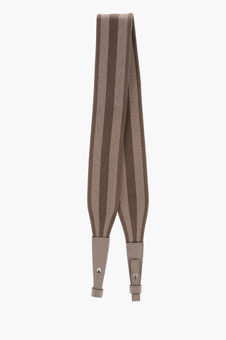 Two-Tone Shoulder Strap with Leather Trims