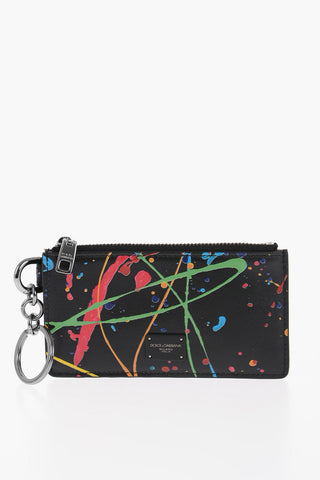 Portacarte POLLOCK in Pelle con Zip