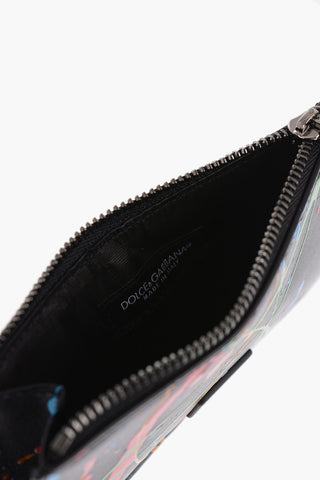 Portacarte POLLOCK in Pelle con Zip