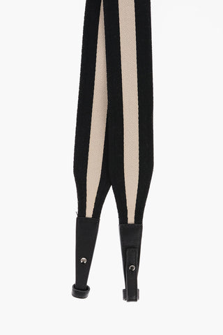 Two-Tone Shoulder Strap with Leather Trims