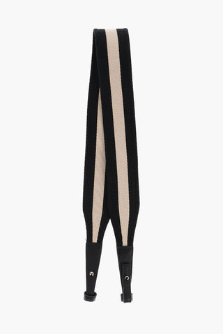 Two-Tone Shoulder Strap with Leather Trims