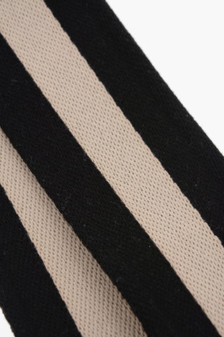Two-Tone Shoulder Strap with Leather Trims