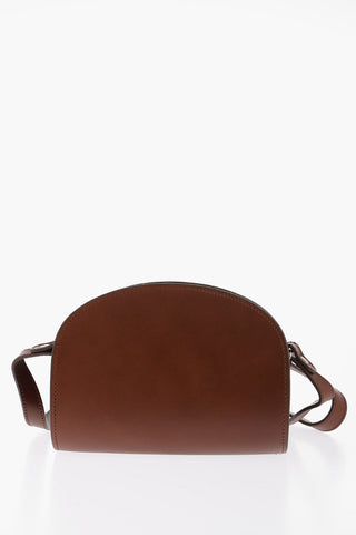 Leather Shoulder Bag DEMI LUNE