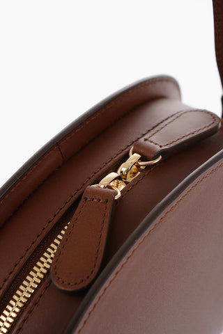 Leather Shoulder Bag DEMI LUNE