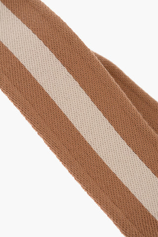 Two-Tone Shoulder Strap with Leather Trims