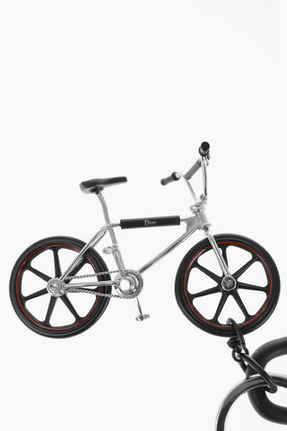 Portachiavi a Forma di Bicicletta in Ottone
