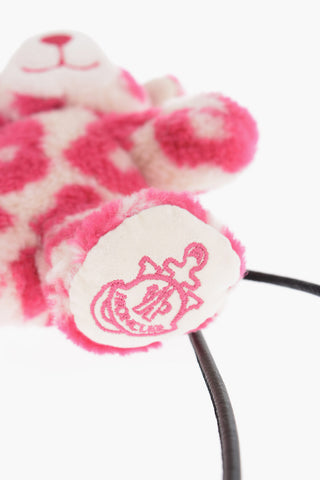 1 JW ANDERSON Two-tone Teddy Bear Charm with Adjustable Laces