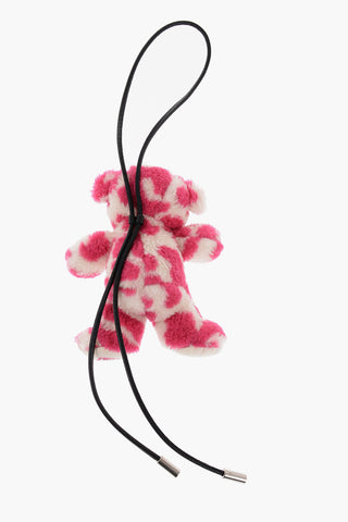 1 JW ANDERSON Two-tone Teddy Bear Charm with Adjustable Laces