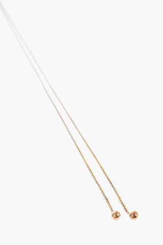 Collana in Argento Dorata con Pietre di Malachite