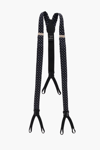 SARTORIA Polka Dots Silk Braces