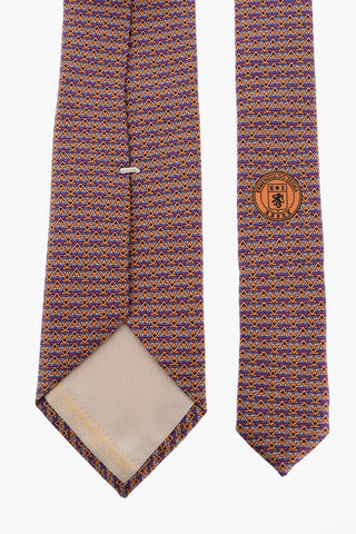 Patterned Silk Tie