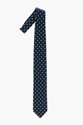 Polka Dots Silk Tie