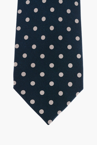 Polka Dots Silk Tie