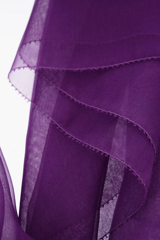 Foulard RIVIERA in Seta a Tinta Unita