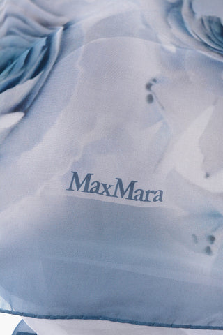 Roses-Printed Silk DIMMA Foulard