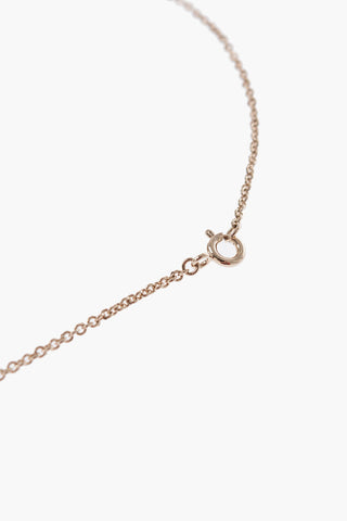 Golden Necklace with Heart-Shaped Pendant