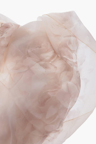 Foulard DIMMA In Seta con Stampa Rose