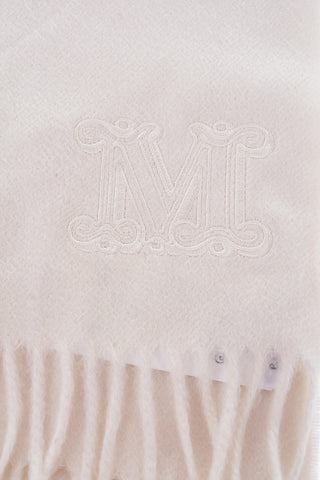 Solid Color Cashmere WSDALIA Scarf with Fringes