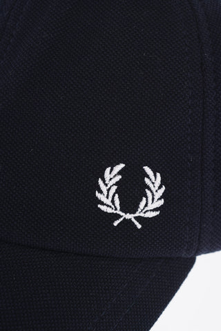 Cappello Baseball in Tinta Unita con Logo Ricamato