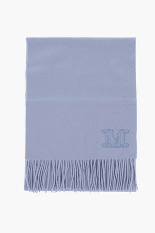 Solid Color Cashmere WSDALIA Scarf with Fringes
