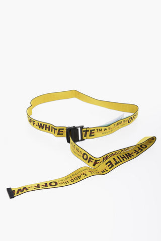 INDUSTRIAL H3 Belt with All Over Embroidered Lettering