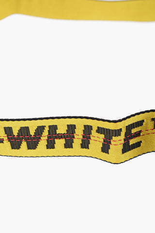 INDUSTRIAL H3 Belt with All Over Embroidered Lettering