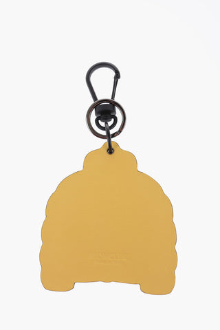Keyring with Leather Pendant