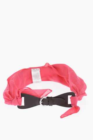 Cotton And Silk FAUSTINA Belt 90mm