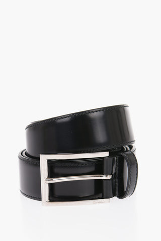 Cintura in Pelle POLISHBINDER con Fibbia in Metallo