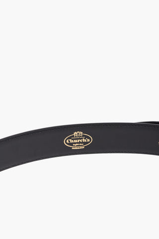Cintura in Pelle POLISHBINDER con Fibbia in Metallo