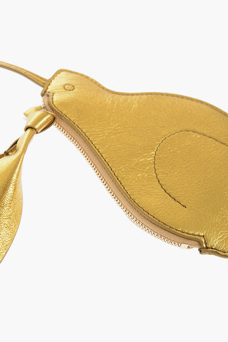 Metallic Leather BUNNY Mini Pouch