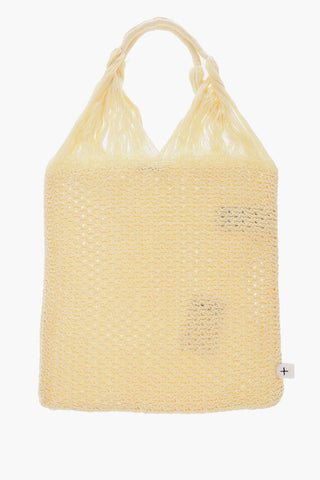  Double Color Knitted Tote Bag
