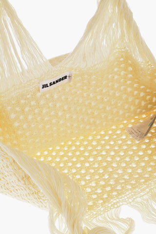  Double Color Knitted Tote Bag