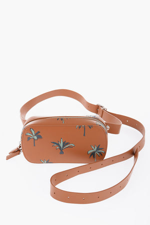 Printed Leather Shoulder Bag TRADITION