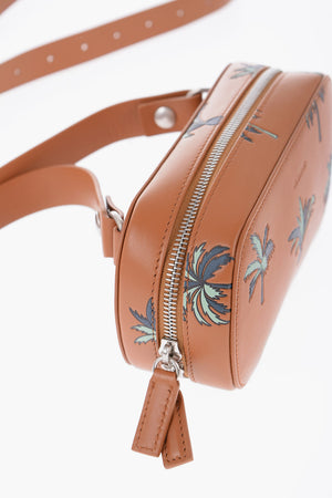 Printed Leather Shoulder Bag TRADITION