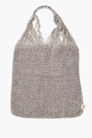  Double Color Knitted Tote Bag 