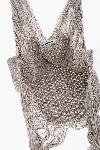  Double Color Knitted Tote Bag