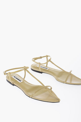 Pointed Leather Sandals