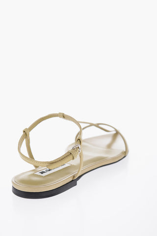 Pointed Leather Sandals