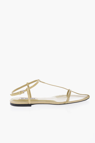 Pointed Leather Sandals